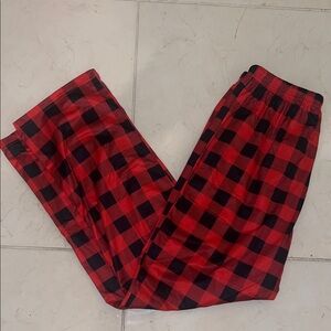 NWOT Red and Black Checkered Pajama Pants
